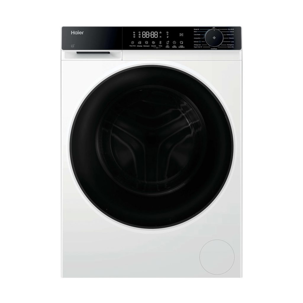 HAIER HWD80BP14357TUIT Lavasciuga Slim 8kg/5kg 1400g Vapore WiFi