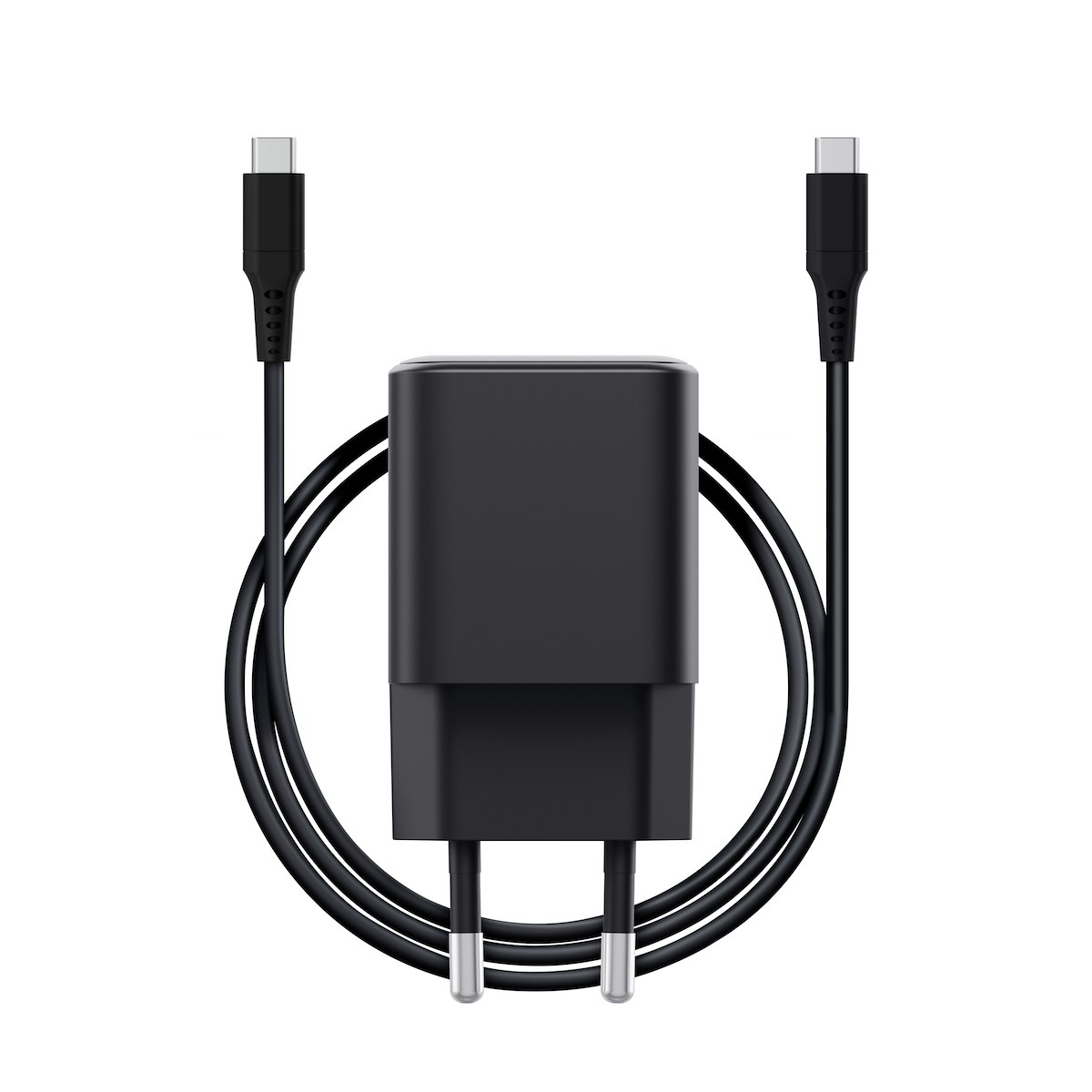 Trust MAXO Caricabatterie USB-C 65W con Cavo 2MT