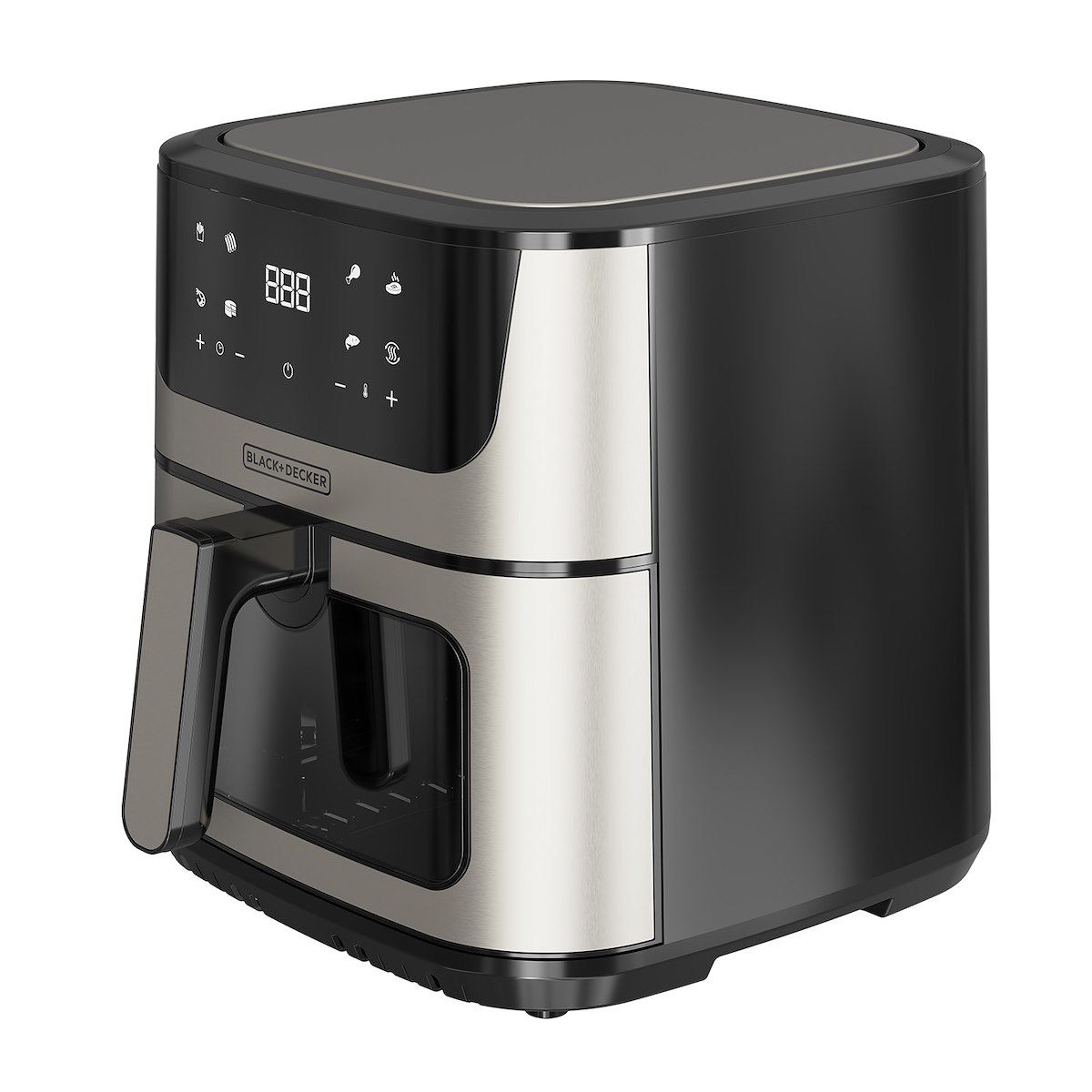 BLACK+DECKER BXAF8000E Friggitrice ad Aria, 8 Litri - immagine 4
