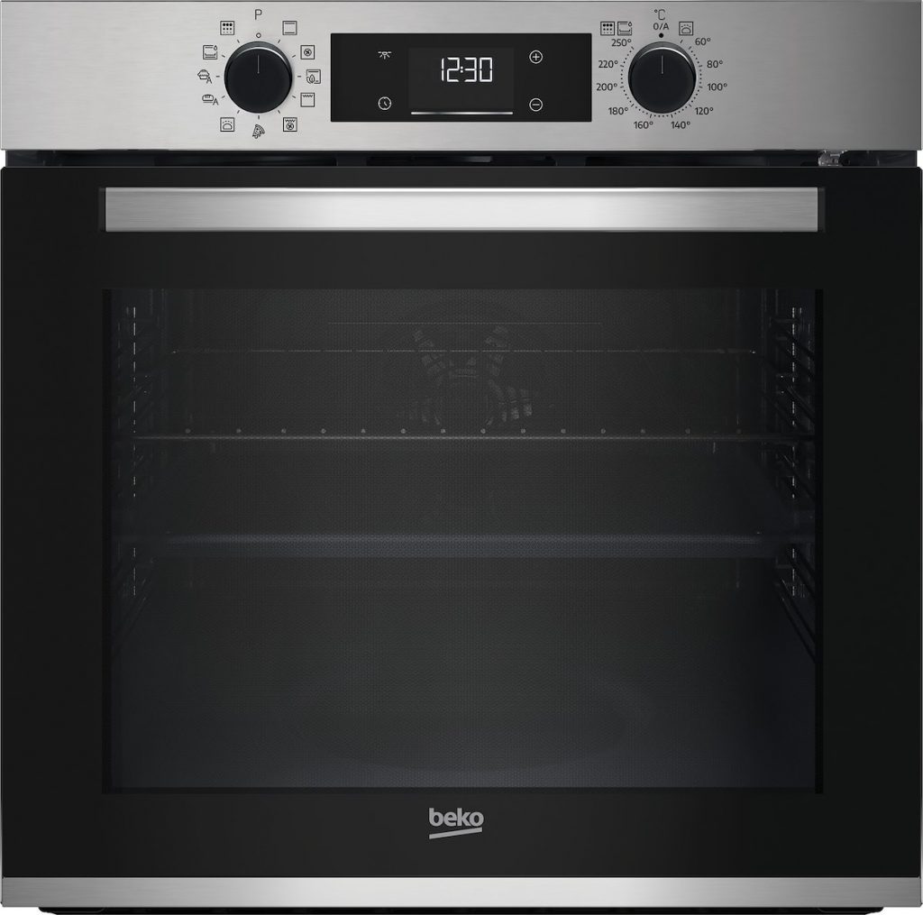 BEKO BBIMP2300XP Forno Incasso Elettrico Multifunzione 71L A++ Pirolitico Inox/Nero