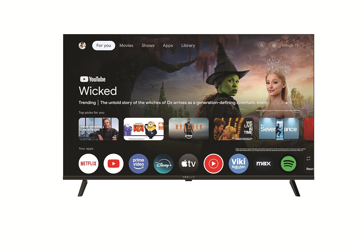 Qbell QT430FGT Smart TV LED 43 Pollici FHD Google TV