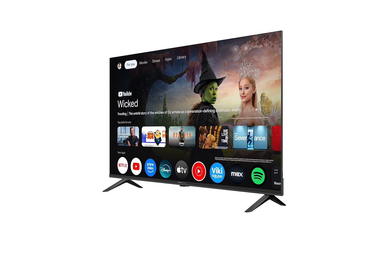 Qbell QT430FGT Smart TV LED 43 Pollici FHD Google TV - immagine 2