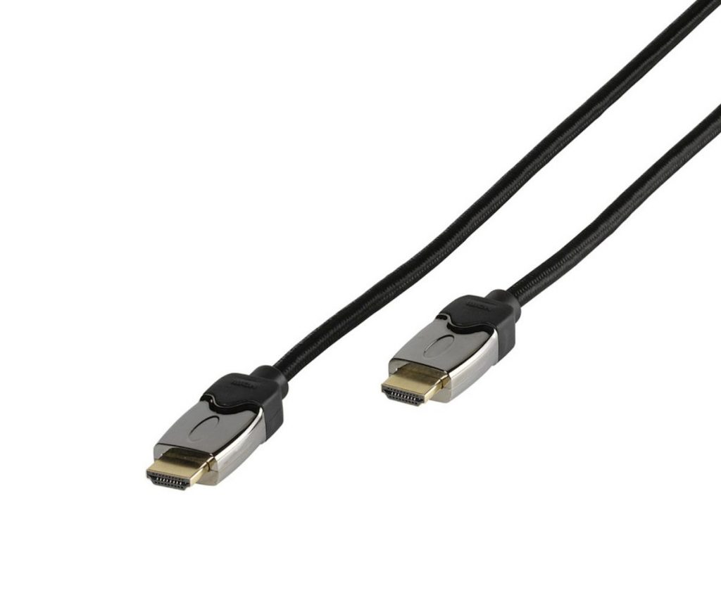 VIVANCO VVVXHDMI13MMG Cavo HDMI 1.4b ARC M-M 1.3m 4K-60Hz Nero