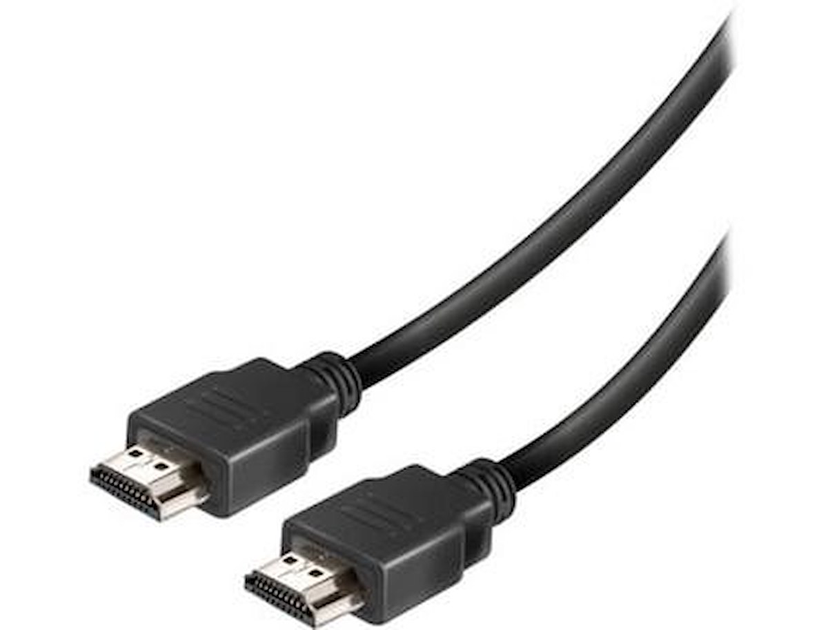 VIVANCO VVVHDMI50MMK Cavo HDMI 1.4 M-M 5m 4K-24Hz ARC Nero