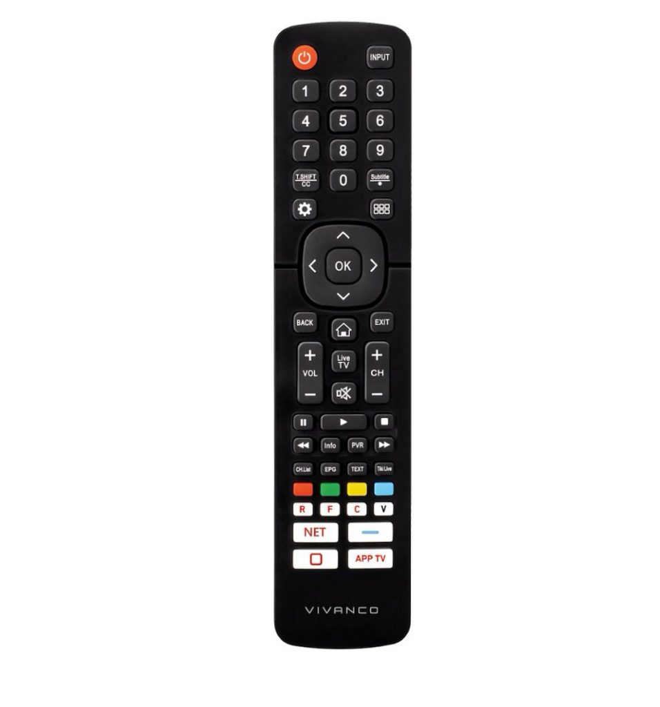 VIVANCO VNREMOTEHIS Telecomando Smart TV Hisense