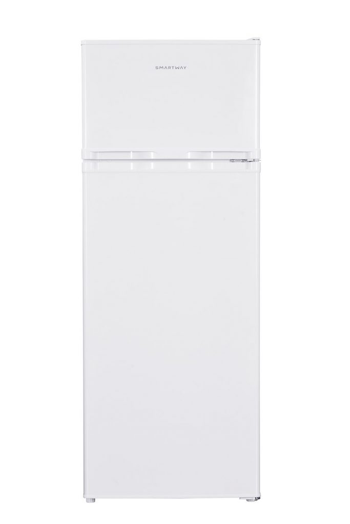 SMARTWAY WHDP28NSM1WE3 Frigo 2P, 206L, CE, E, statico, 4 ripiani, bianco