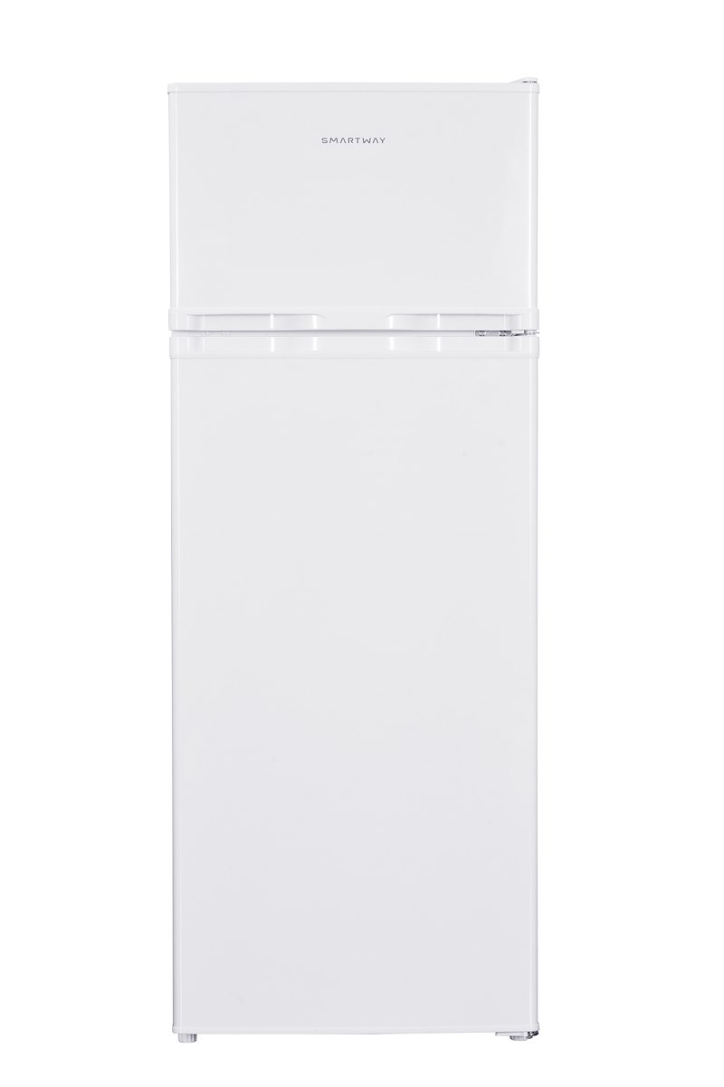 SMARTWAY WHDP28NSM1WE3 Frigo 2P, 206L, CE, E, statico, 4 ripiani, bianco