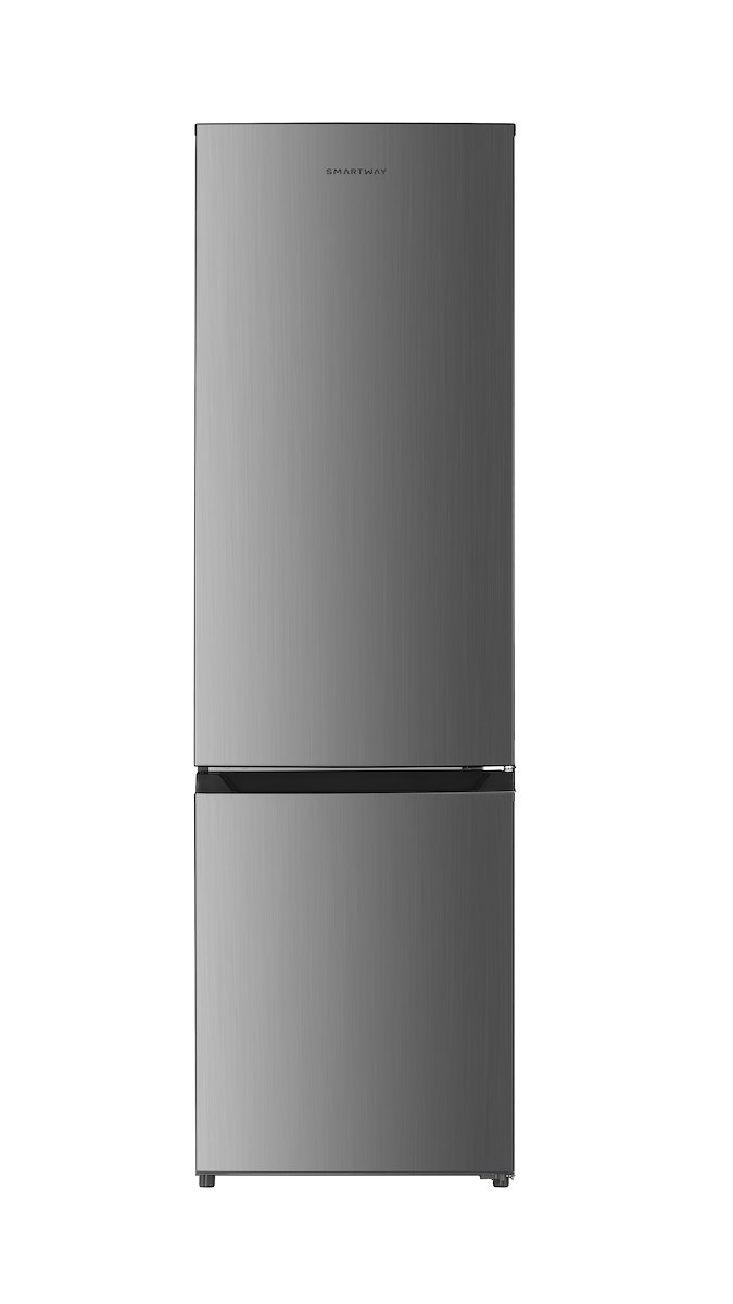 SMARTWAY WHCB43NM2XE1 Combi NoFrost 326L 3 ripiani cristallo inox