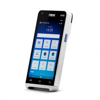 NEXI SMARTPOSMINIWHITE POS Portatile Lettore Carte Wifi 4G Cassa Fiscale