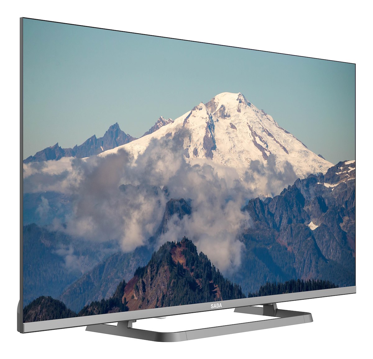 SABA SA40M10 TV LED 40" FHD DVB-T2/S2 Tivùsat con stand centrale - immagine 3