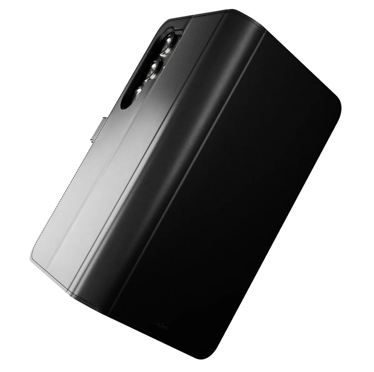 PURO PUSGS26UBOOKC8BLK Custodia Ecopelle Flip Oriz. + 2 Vani + Tasca Banconote - immagine 4