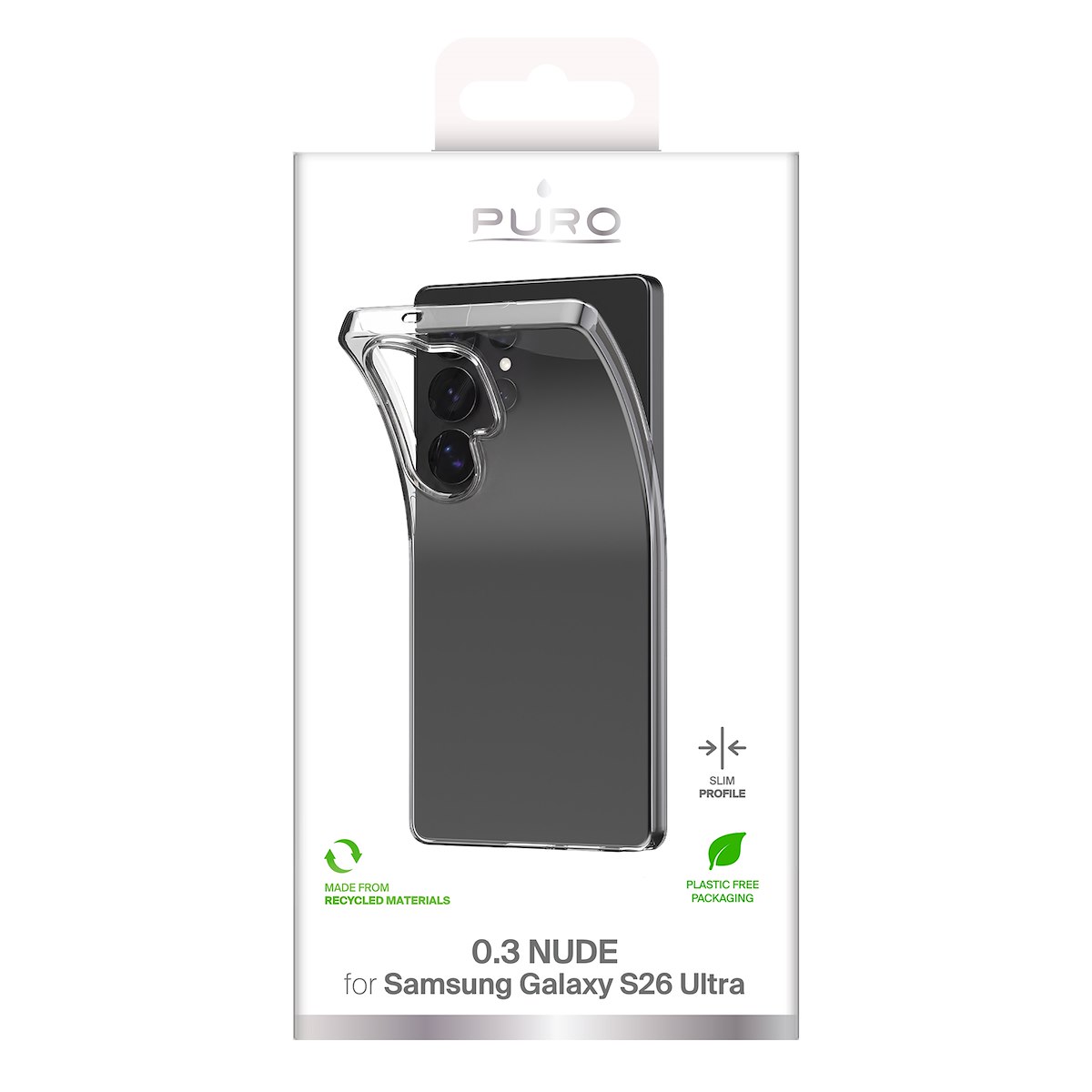 PURO PUSGS26U03NUDETR Custodia TPU Ultra-Slim 0.3 Nude Trasparente - immagine 2