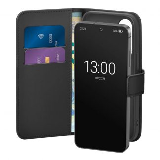 PURO PUSGS26BOOKC8BLK Custodia Ecopelle Flip Orizzontale Nera