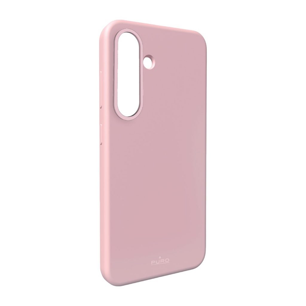 PURO PUSGS26ICONMAGROSE Cover Silicone Icon Mag con Magneti Integrati Rosa