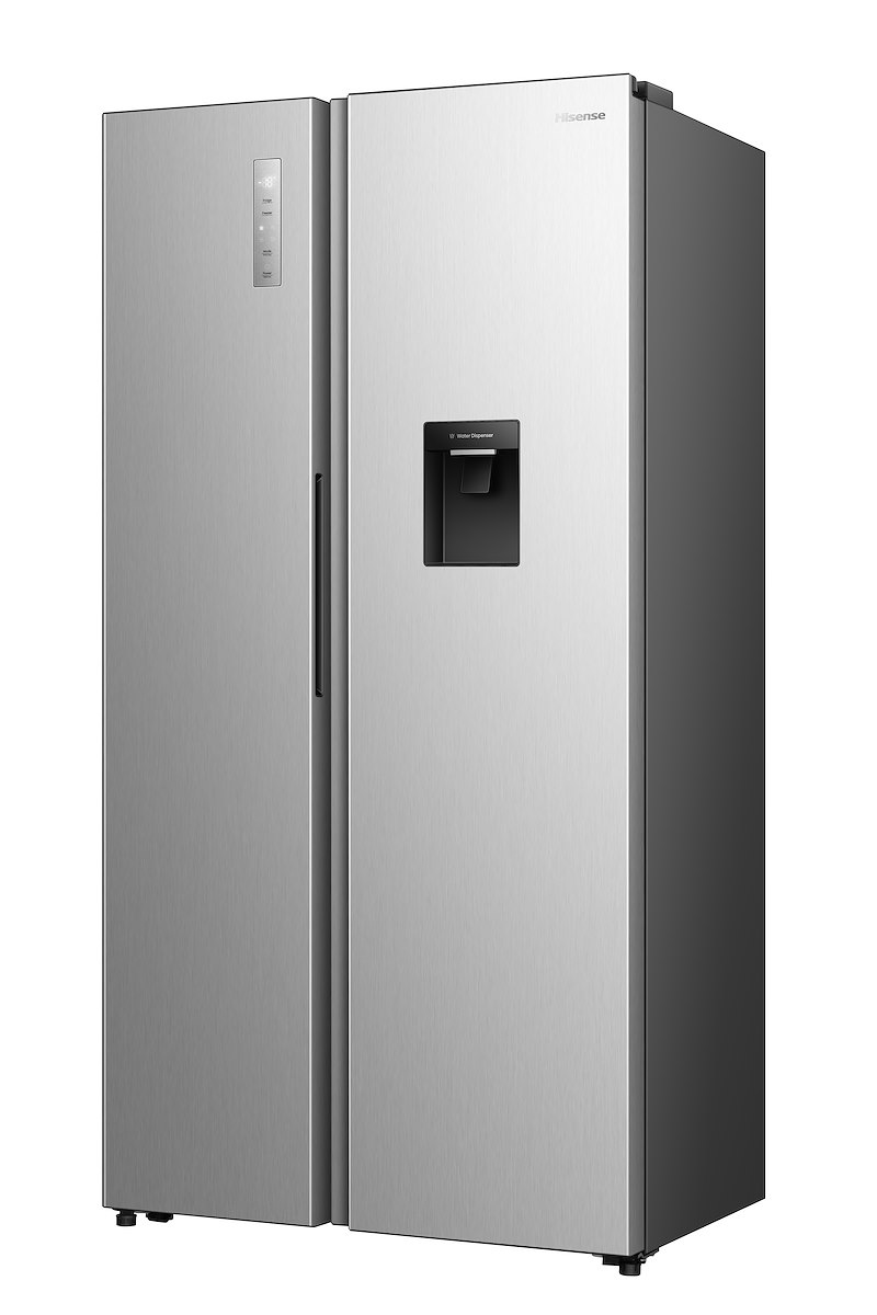 HISENSE RS3P558NMIE SBS NoFrost 541L Disp. Acqua Inverter Inox - immagine 5