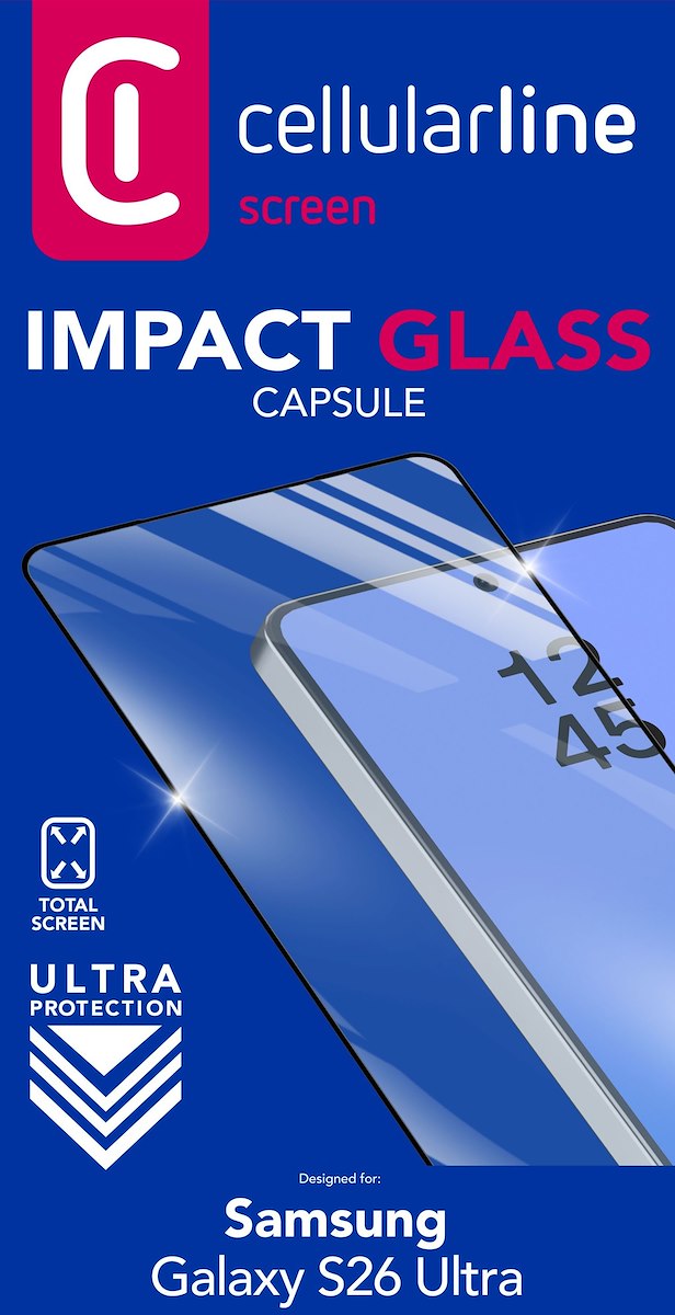 CELLULAR LINE TEMPGCABGALS26UK Pellicola Vetro Temperato Antiurto - immagine 2