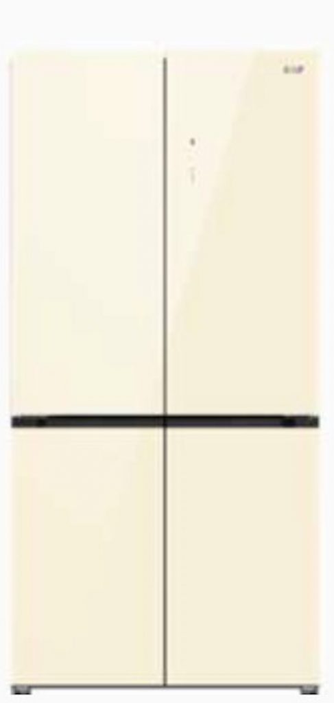 GRF CGT83EXCG Frigo 4P 436LT NoFrost Inverter Champagne