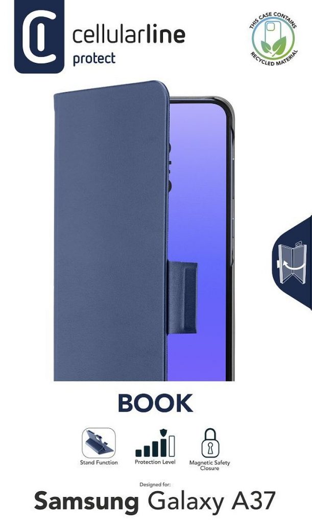CELLULAR LINE BOOK3GALA37B Custodia a Libro Galaxy A37