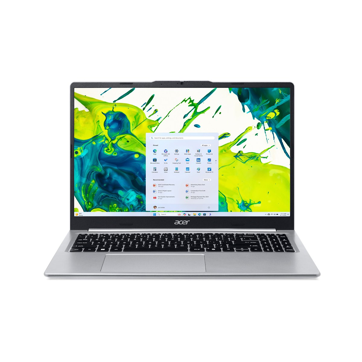 ACER ASPIRELITEAL1546PR774 Notebook 15.6" FHD R3-5400U 8GB SSD128GB W11H