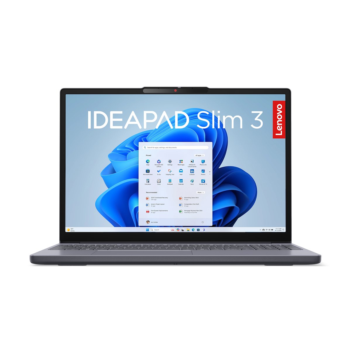 LENOVO IDEAPADSLIM315ARP1083K700EEIX NB 15.3" R7-7735HS 16GB SSD512GB W11H