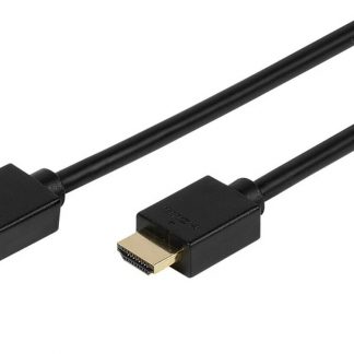 VIVANCO VVVHDMI10MMGG Cavo HDMI 2.0 ARC M-M, 1m, 4K-60Hz, Oro/Nero