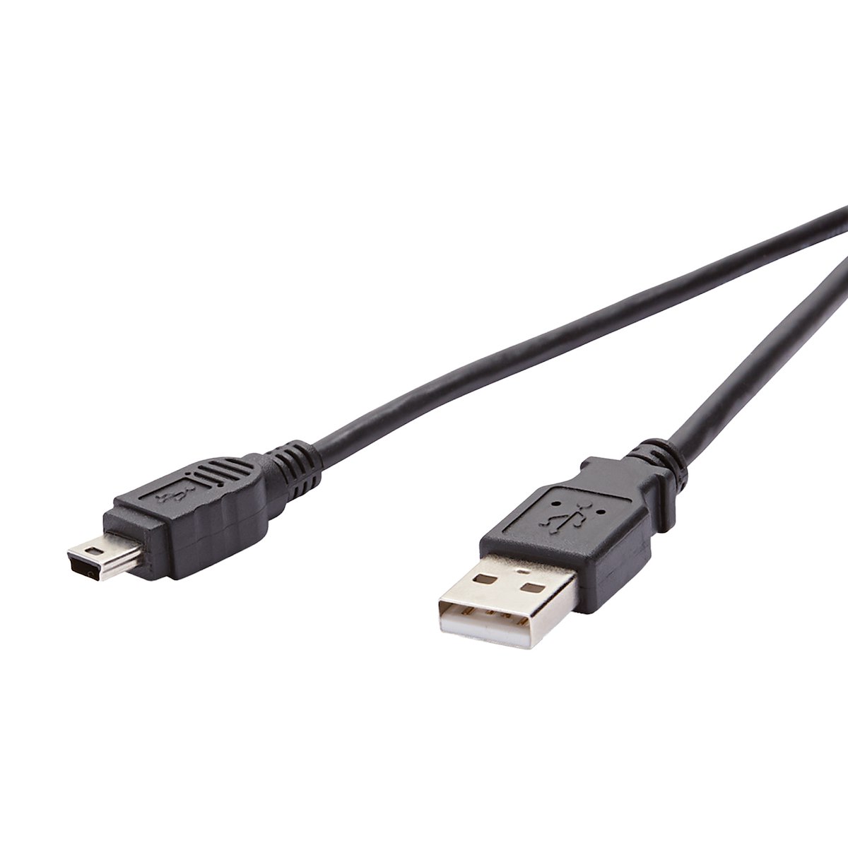 VIVANCO VVITUSBMINI18MMK Cavo USB-A a Mini USB M-M, 1.8m, Nero