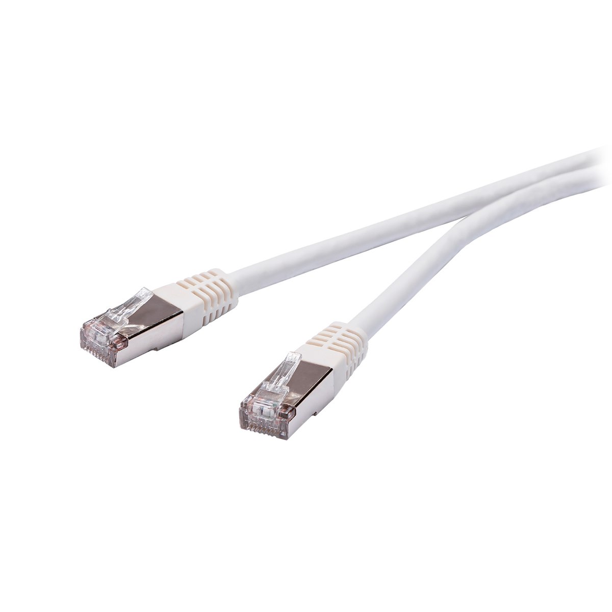 VIVANCO VVITLANC620W Cavo Ethernet RJ45 M-M 2m Cat 6 Bianco