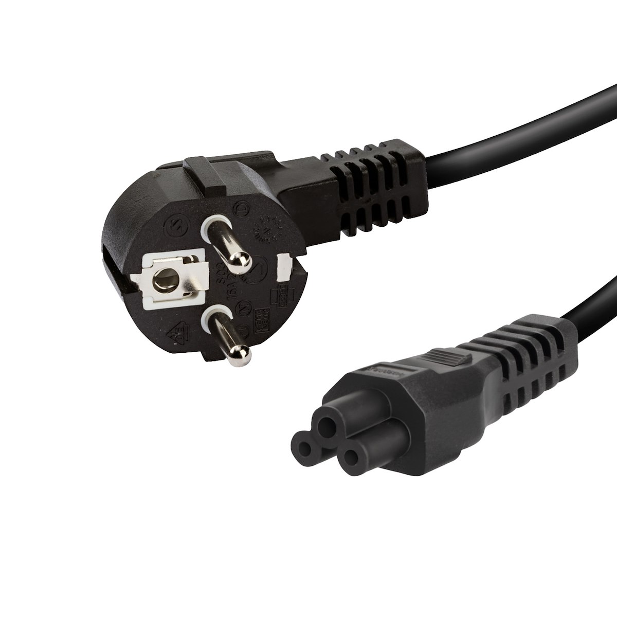VIVANCO VVIT3POL180SHU Cavo alimentazione Schuko-IEC 320 C5 3 poli 1.8m nero