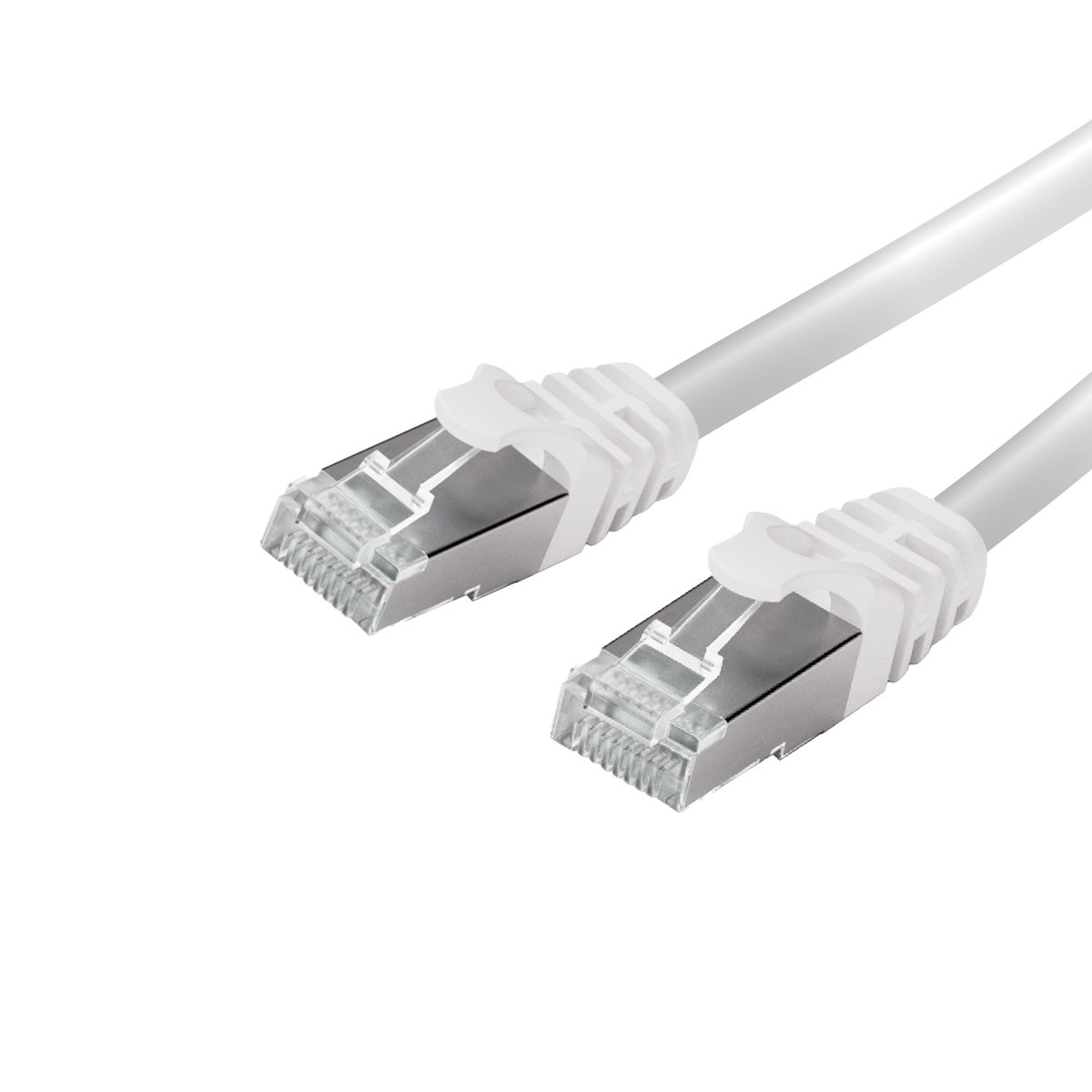VIVANCO VNITLAN7FTP100K Cavo Ethernet RJ45 M-M 10m Cat 7 Nero - immagine 2