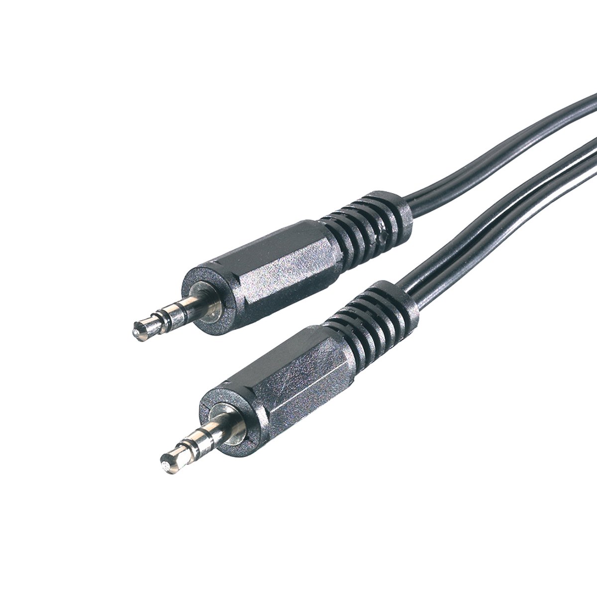 VIVANCO VVAXJACK15MMK Cavo audio jack 3.5mm M-M, 1.5m, nero - immagine 2