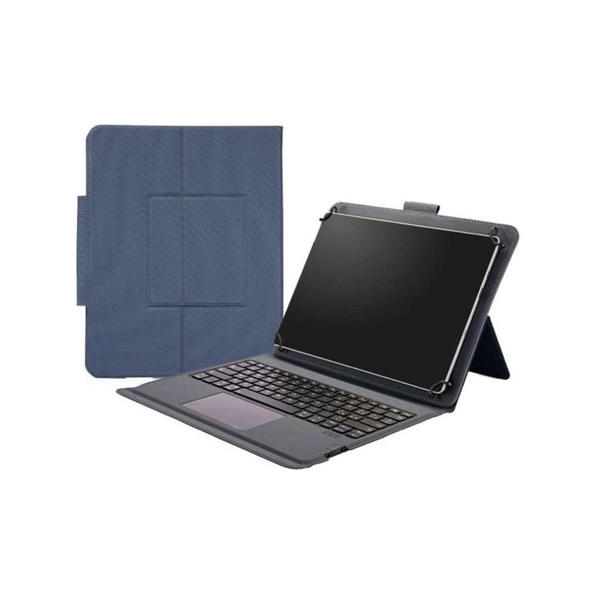 TUCANO TABGA13ITB Custodia universale 13" con tastiera wireless blu