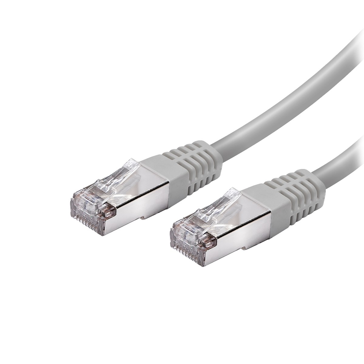 VIVANCO VVITLANC618G Cavo Ethernet RJ45 M-M 2m Cat 6 Nero - immagine 2