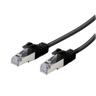 VIVANCO VNITLAN8F50STPK Cavo Ethernet RJ45 M-M 5m Cat 8 Nero