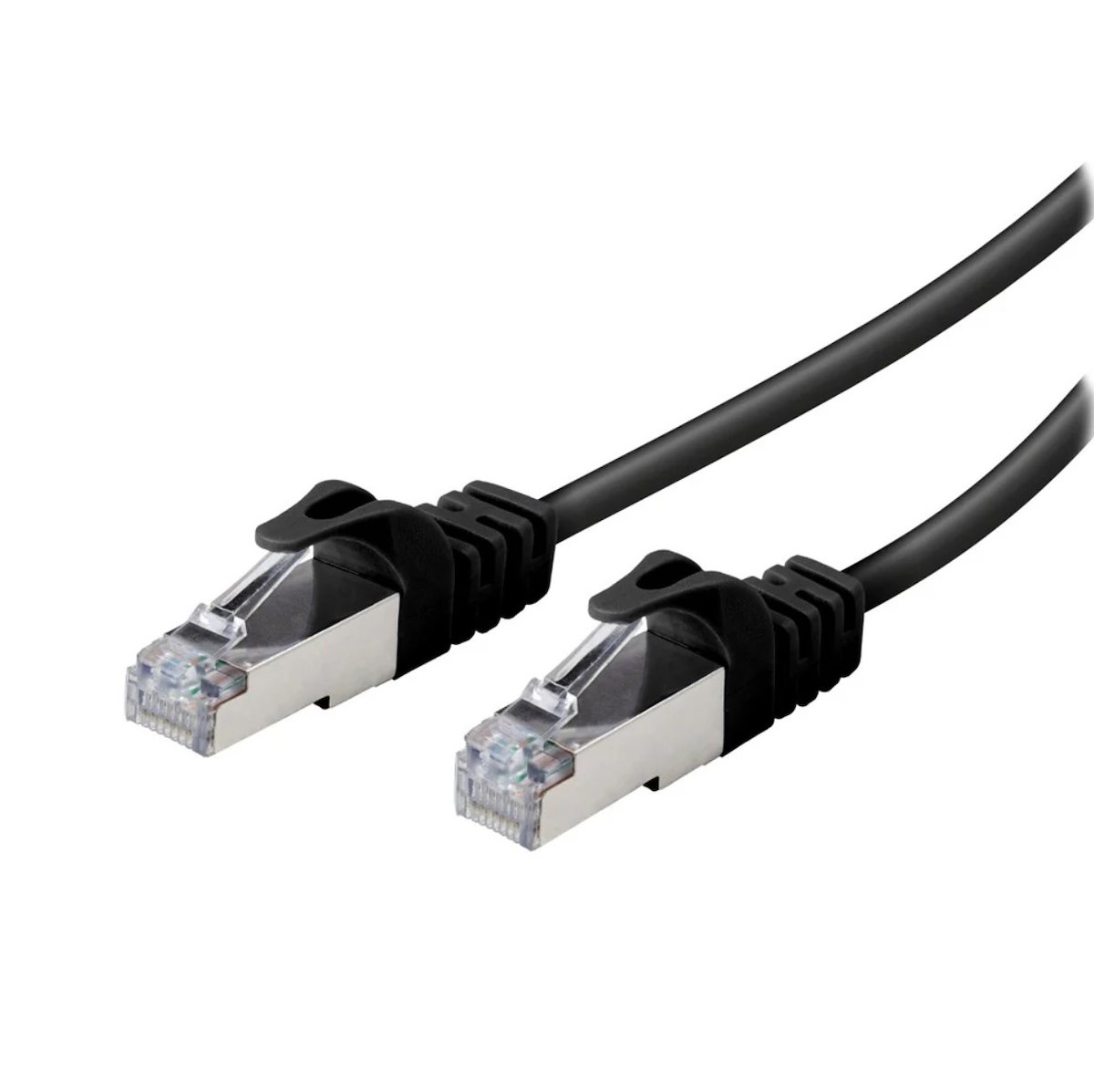 VIVANCO VNITLAN8F50STPK Cavo Ethernet RJ45 M-M 5m Cat 8 Nero