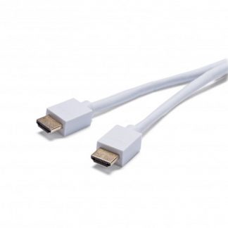 VIVANCO VVITCABHDMIET200W Cavo HDMI 2.0 ARC M-M, 2m, 4K-60Hz, Bianco