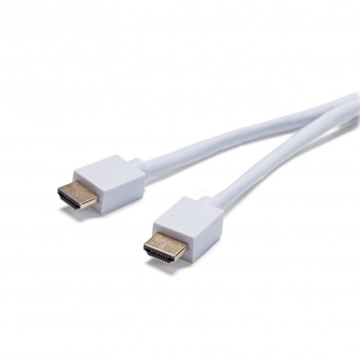VIVANCO VVITCABHDMIET200W Cavo HDMI 2.0 ARC M-M, 2m, 4K-60Hz, Bianco