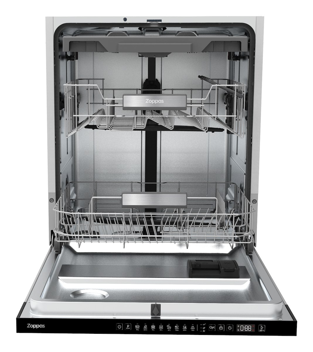 ZOPPAS EZDWI614CH Lavastoviglie Incasso 60cm 14 Coperti Inverter