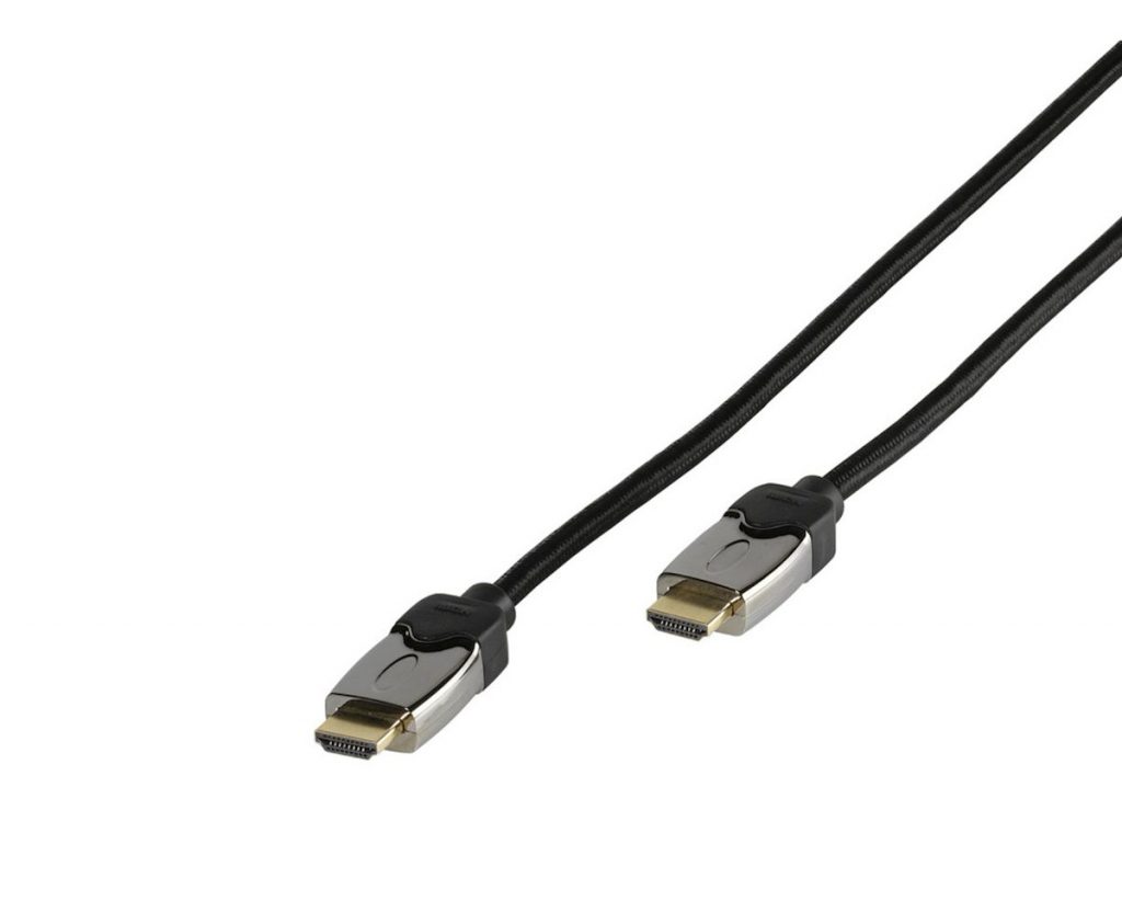 VIVANCO VVVXHDMI25MMG Cavo HDMI 1.4b ARC M-M 2.5m 4K-60Hz Nero