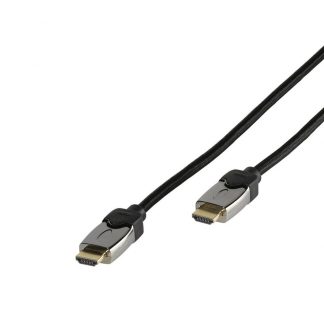 VIVANCO VVVXHDMI25MMG Cavo HDMI 1.4b ARC M-M 2.5m 4K-60Hz Nero