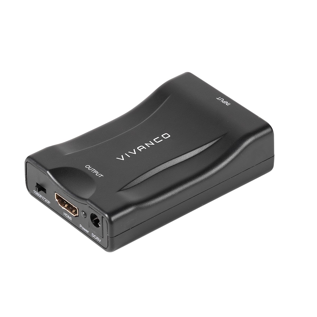 VIVANCO VVVADASCARTHDMI Adattatore SCART-HDMI F-F Full HD Nero - immagine 2