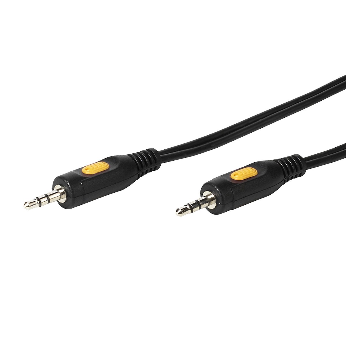 VIVANCO VVAJACK07MMK Cavo Audio Jack 3.5mm M-M 0.75m Nero - immagine 2