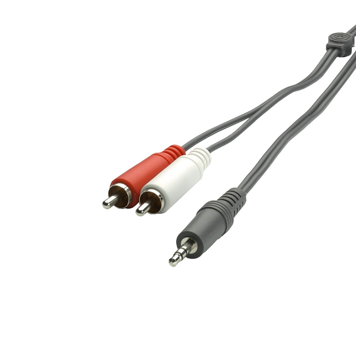 VIVANCO VVAJAC2RCA15MMK Cavo Audio Jack-RCA M-M 1.5m Nero