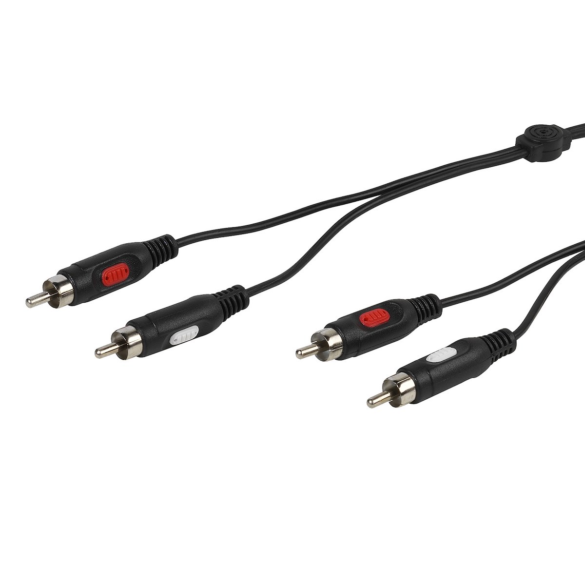 VIVANCO VVA2RCA150MM Cavo RCA Stereo M-M 15m Nero - immagine 2