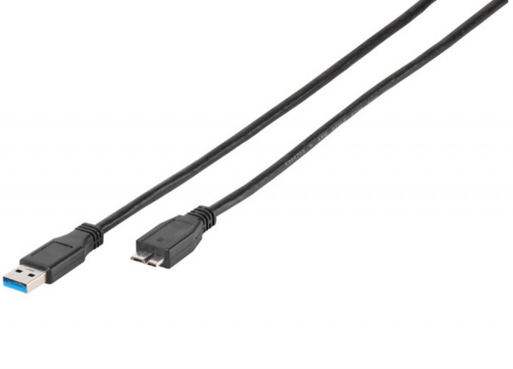 VIVANCO VNITUSB3MIC15MMK Cavo USB-A Micro USB 3.0 M/M 1.5m Nero