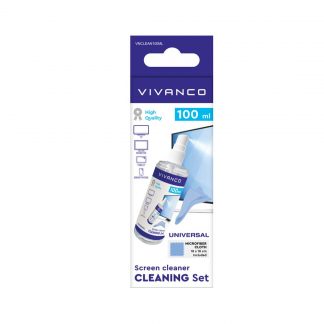 VIVANCO VNCLEAN100ML Spray Pulizia 100ml + Panno Microfibra