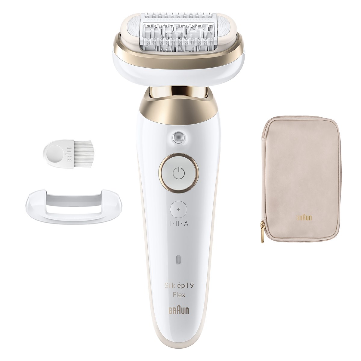 BRAUN SES90113D Epilatore W&D 40 pinze, testina flessibile, accessori - immagine 5