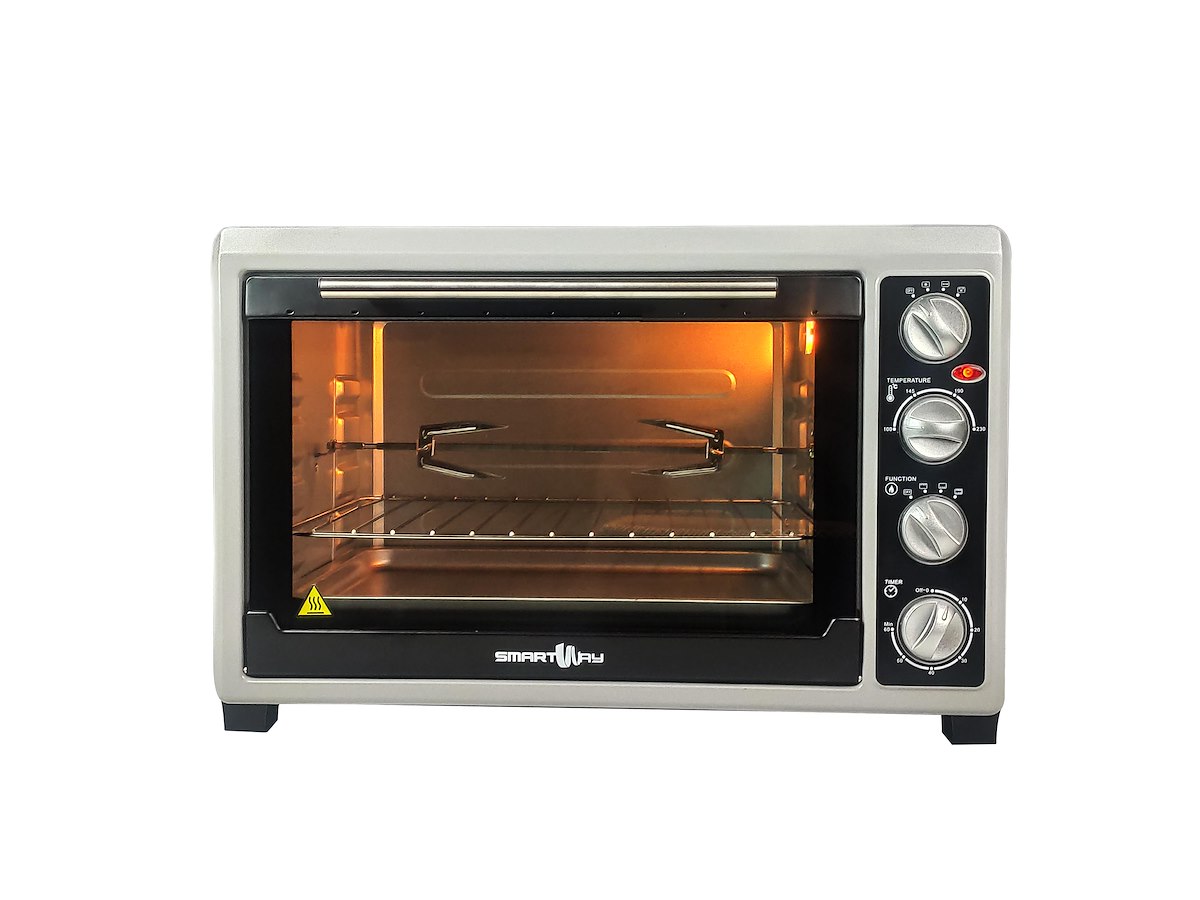 SMARTWAY WFE43VGS Fornetto Elettrico 43L 2000W Ventilato Grill Timer