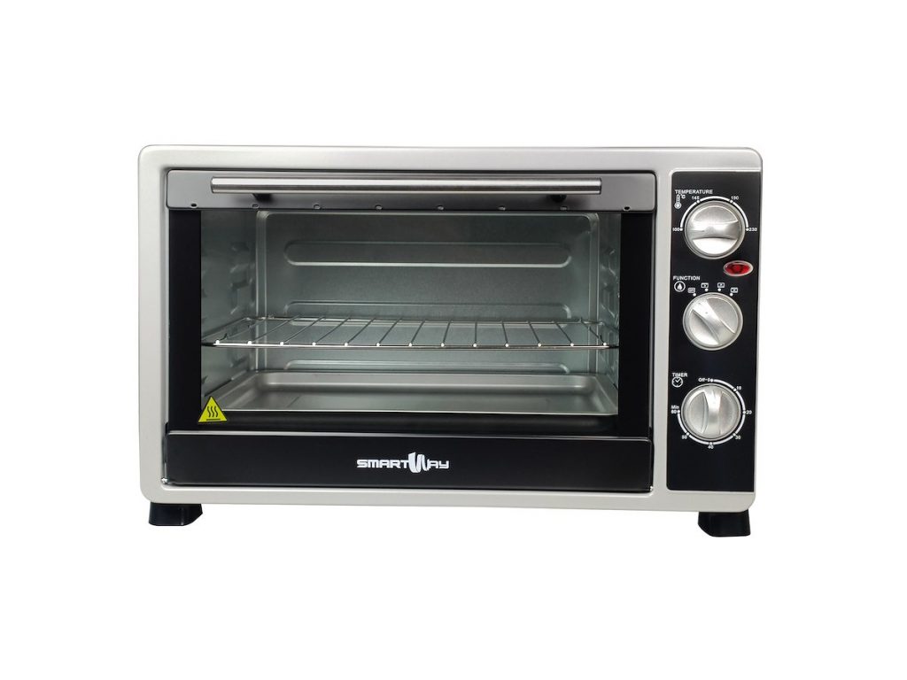 SMARTWAY WFE30VS1 Fornetto Elettrico 1500W 30L Grill Ventilato Timer