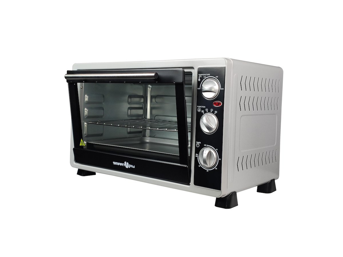 SMARTWAY WFE30VS1 Fornetto Elettrico 1500W 30L Grill Ventilato Timer - immagine 2