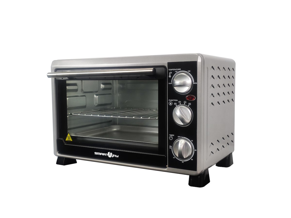 SMARTWAY WFE19VS Fornetto Elettrico 19L 1200W Grill Ventilato Timer - immagine 3